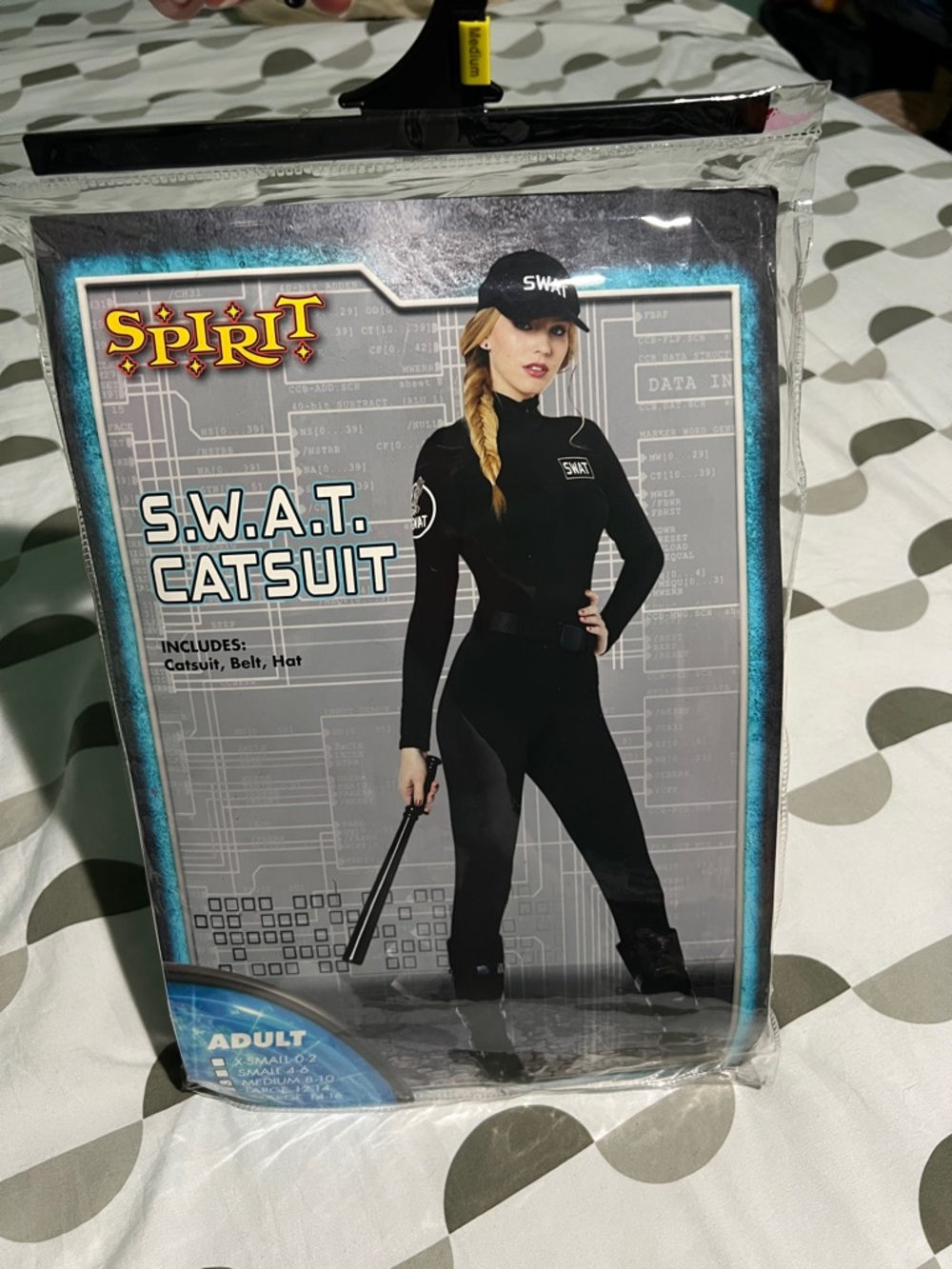 Spirit S.W.A.T. Catsuit Costume